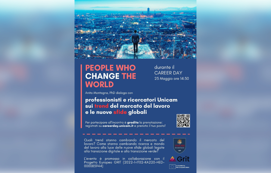 PEOPLE WHO CHANGE THE WORLD — In occasione del Career Day