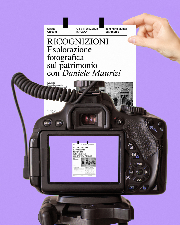 SEMINARIO DIDATTICO (CLUSTER PATRIMONIO) - RICOGNIZIONI 'Esplorazione fotografica sul patrimonio' con Daniele Maurizi
