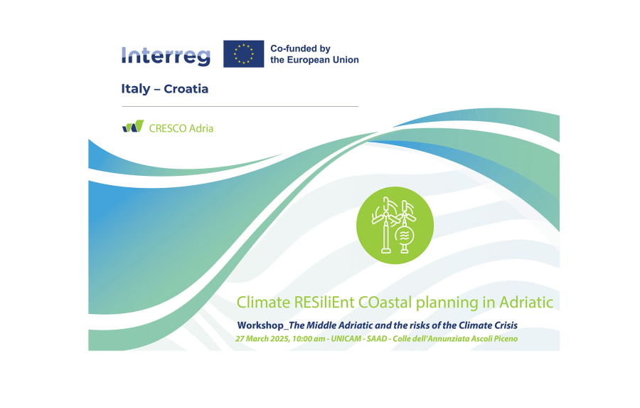 Workshop - The Middle Adriatic and the risks of the Climate Crisis (PROGETTO CRESCO Adria)