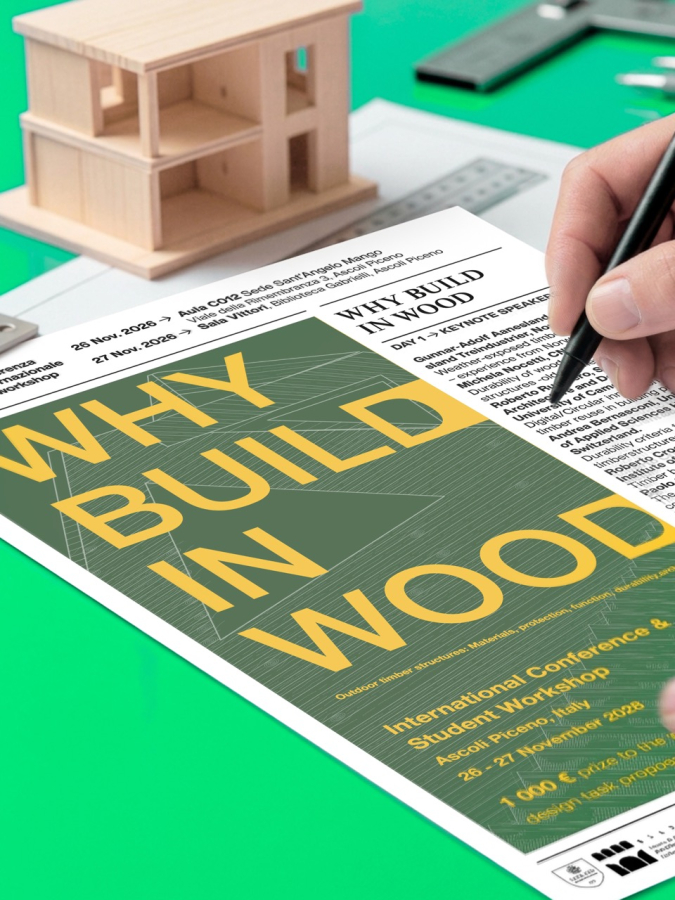 CONFERENZA INTERNAZIONALE E WORKSHOP - WHY BUILD IN WOOD