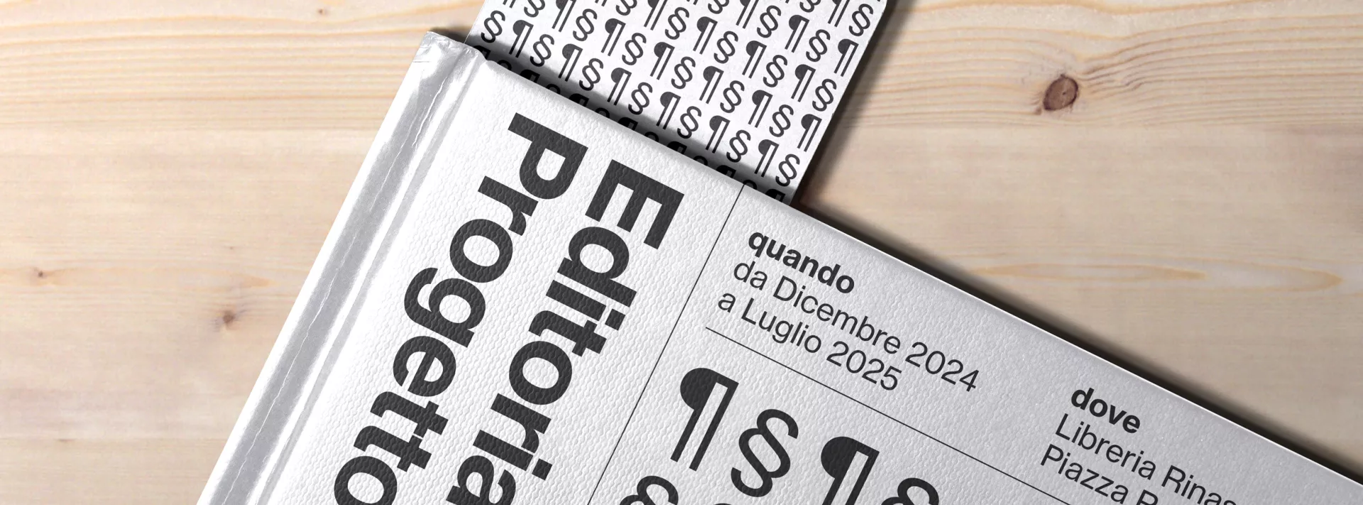 CICLO DI INCONTRI — Editoria & Progetto 2024/25