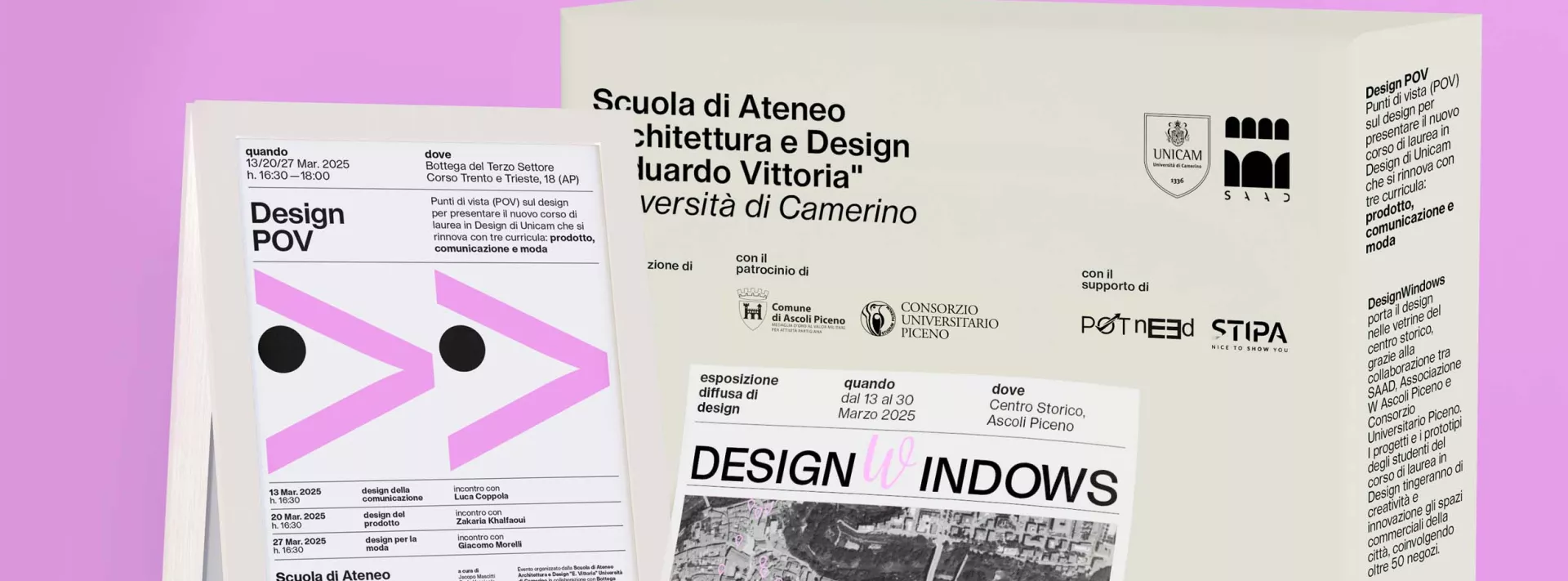 DesignPOV & DesignWindows — Iniziative per promuovere la nuova Triennale in Design