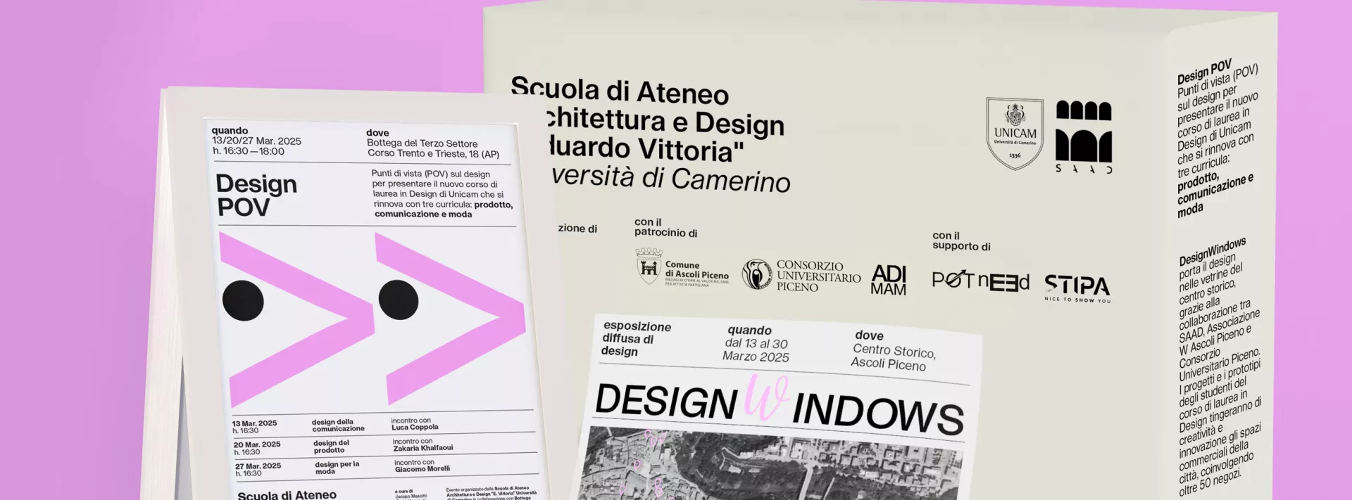 DesignPOV & DesignWindows — Iniziative per promuovere la nuova Triennale in Design